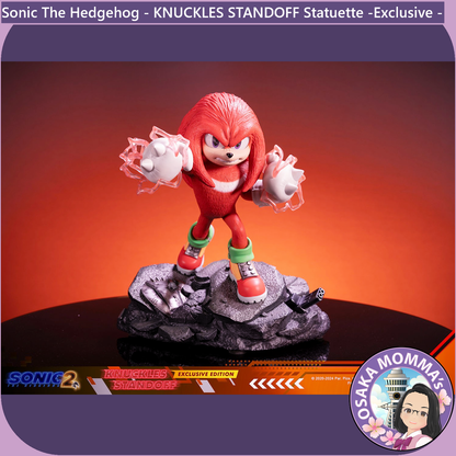 Knuckles STANDOFF Statuette - Exclusive Edition -