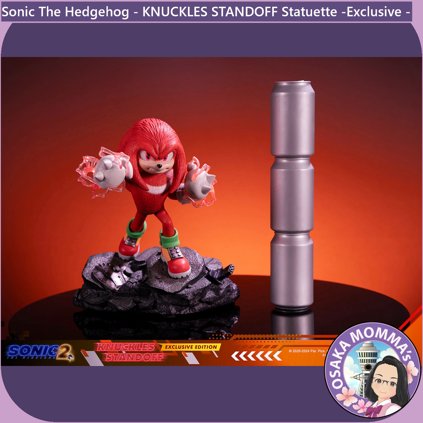 Knuckles STANDOFF Statuette - Exclusive Edition -