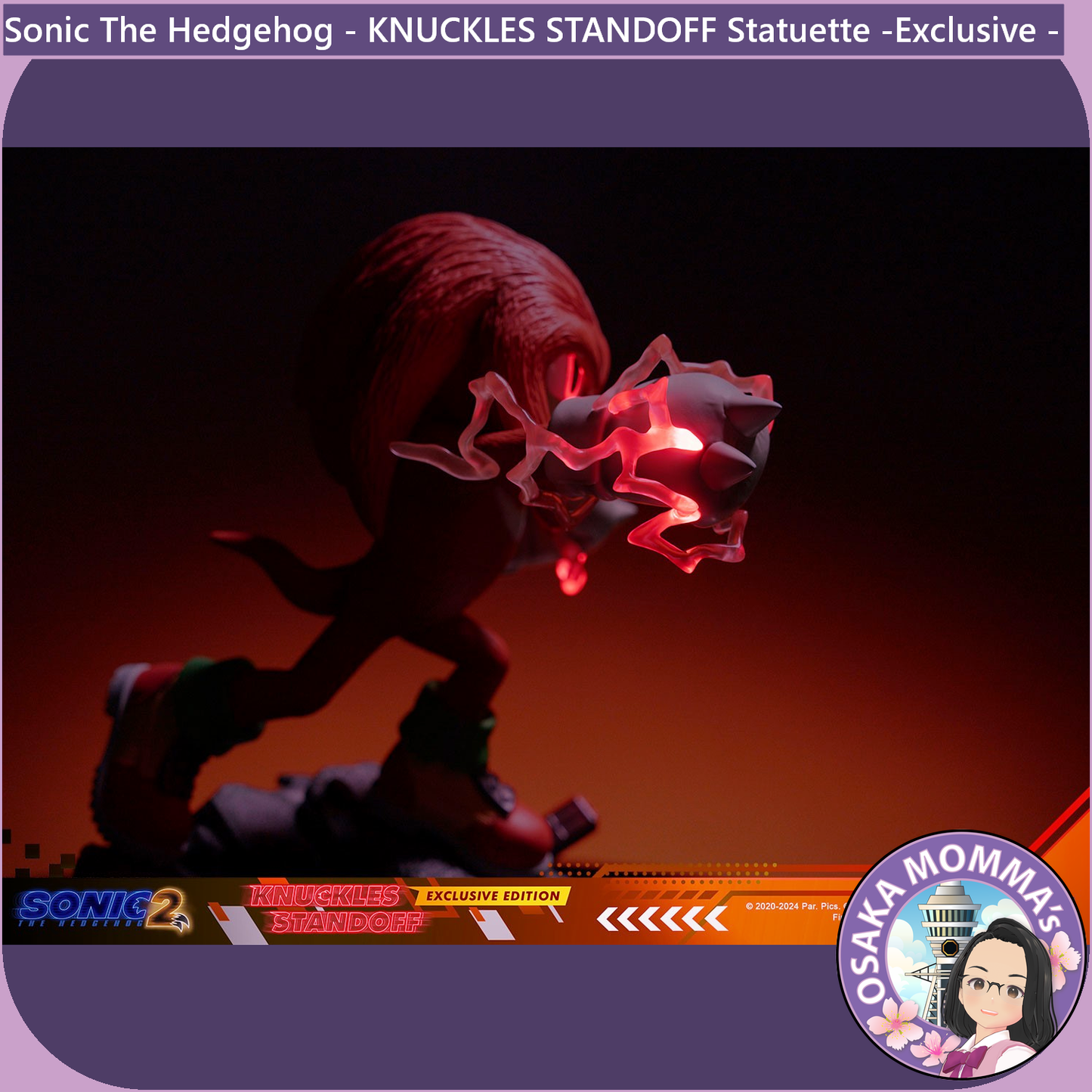 Knuckles STANDOFF Statuette - Exclusive Edition -