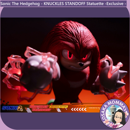 Knuckles STANDOFF Statuette - Exclusive Edition -