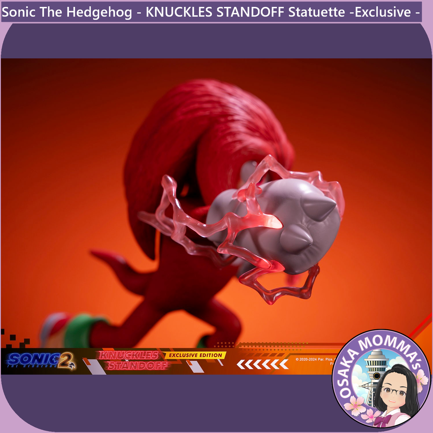 Knuckles STANDOFF Statuette - Exclusive Edition -