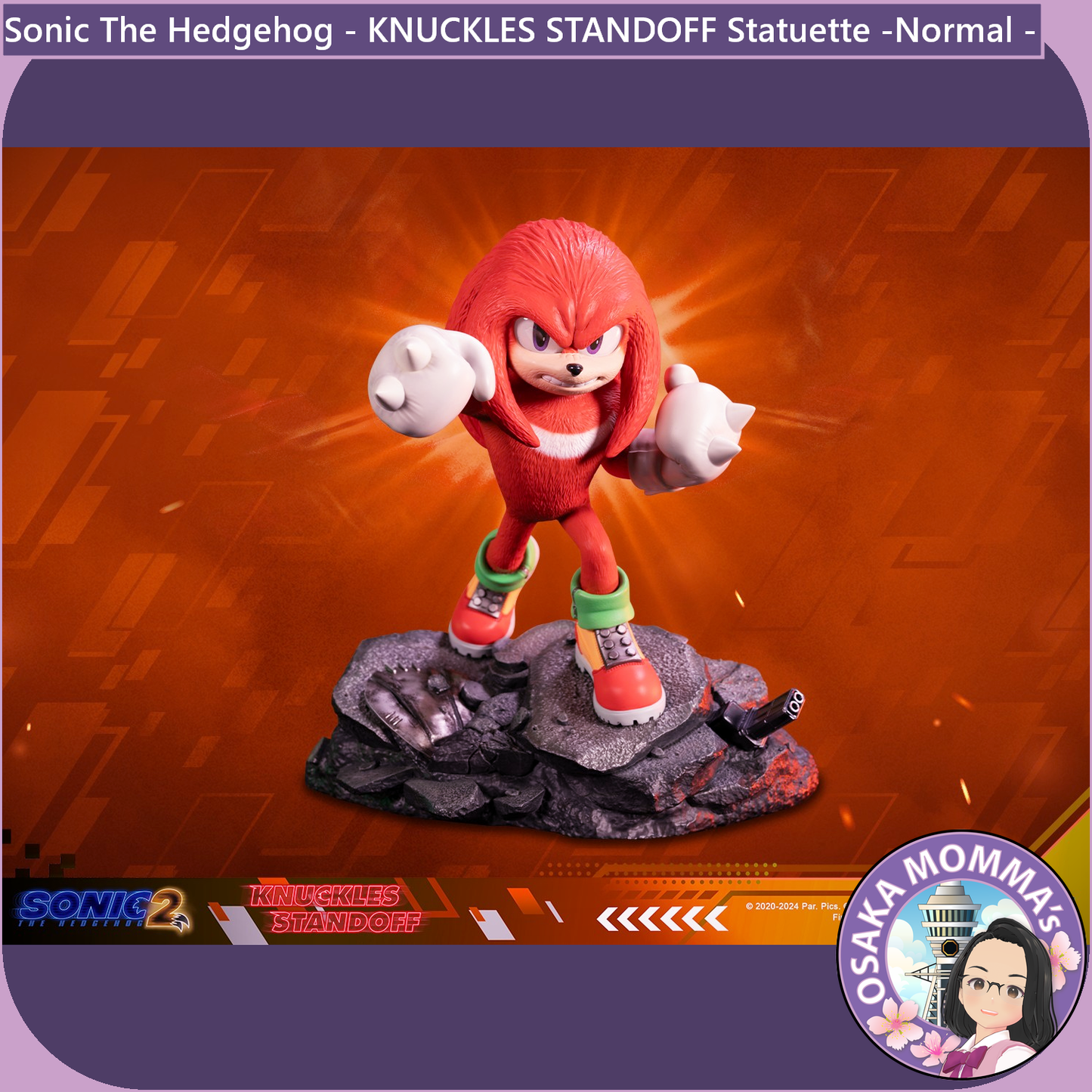 Knuckles STANDOFF Statuette - Normal Edition -