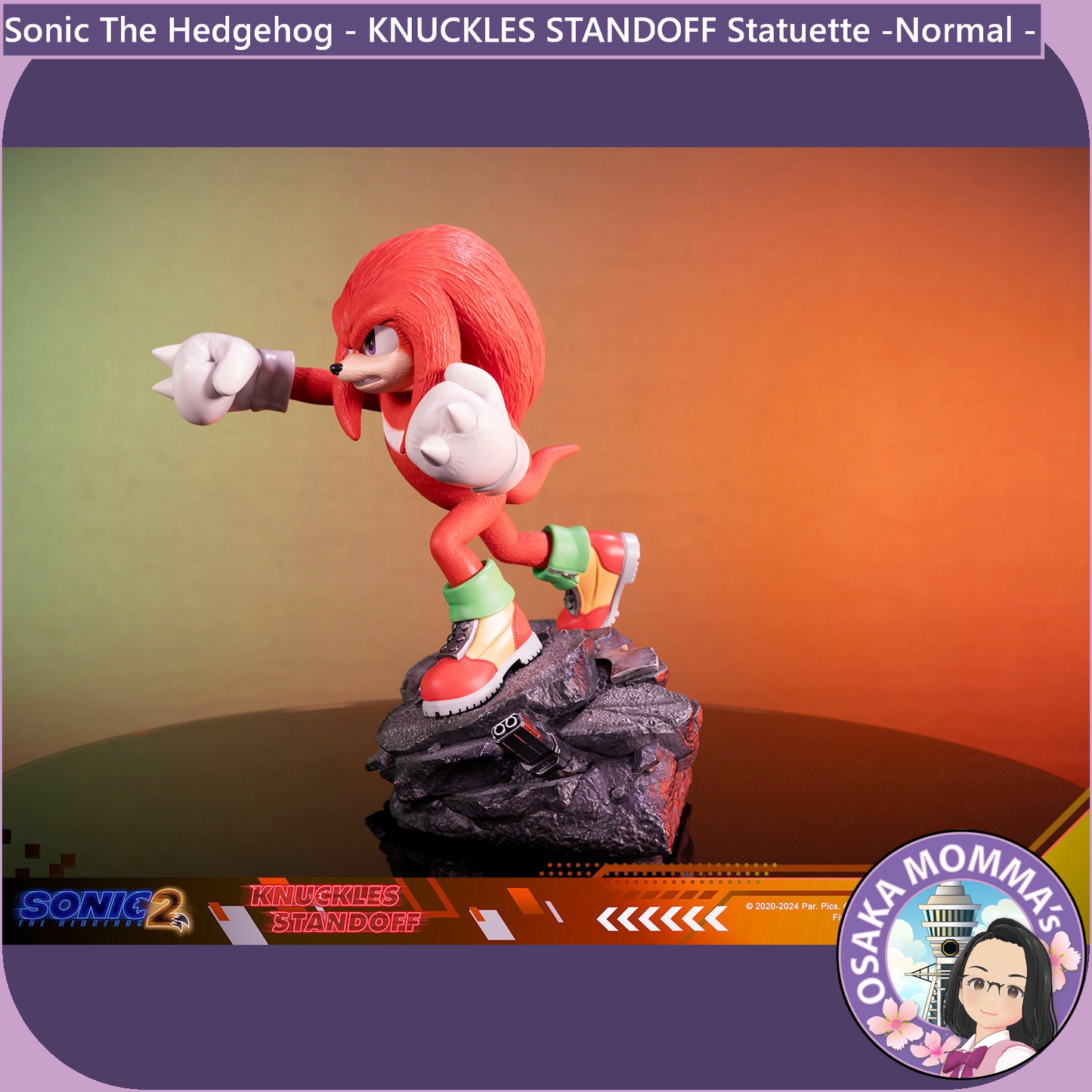 Knuckles STANDOFF Statuette - Normal Edition -