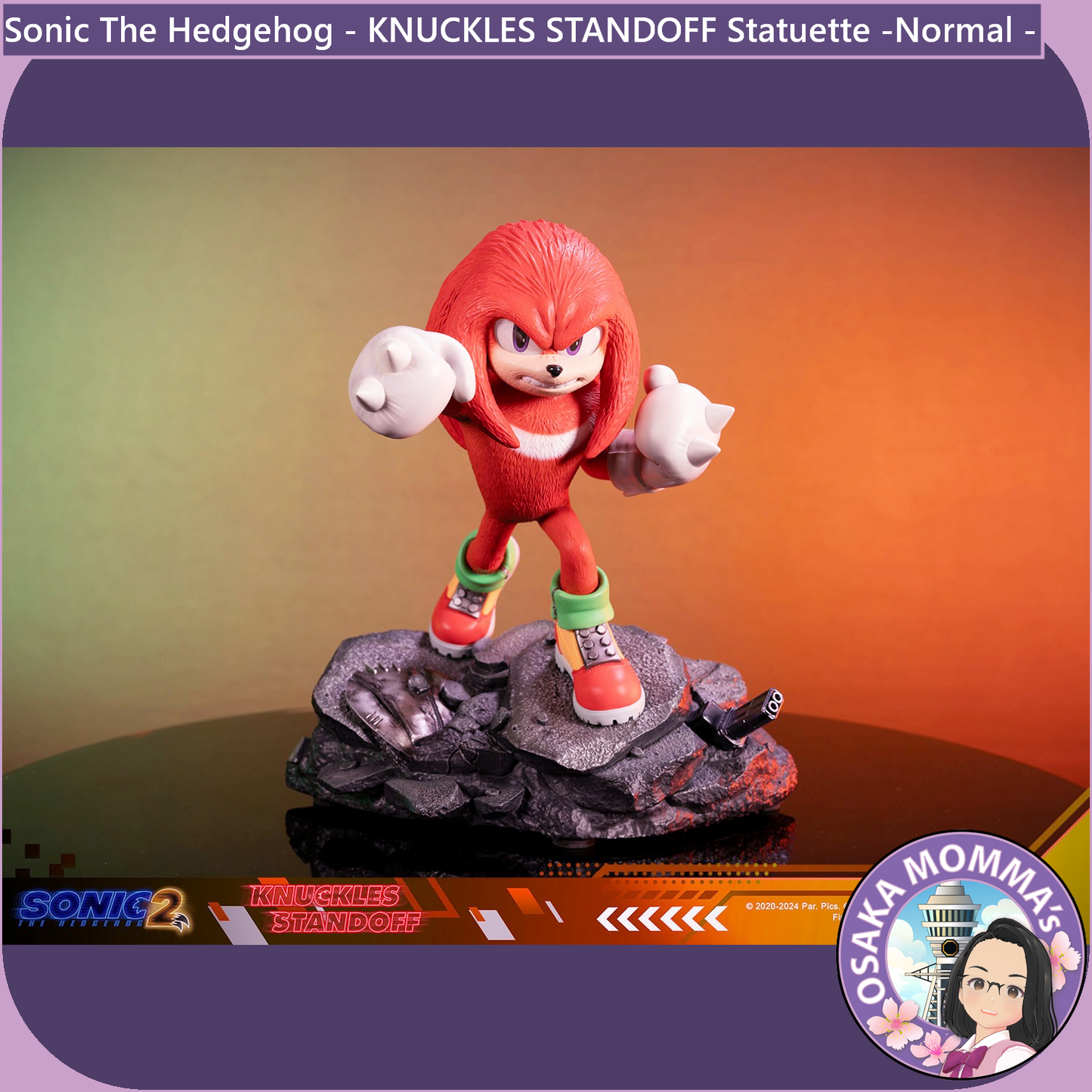 Knuckles STANDOFF Statuette - Normal Edition -