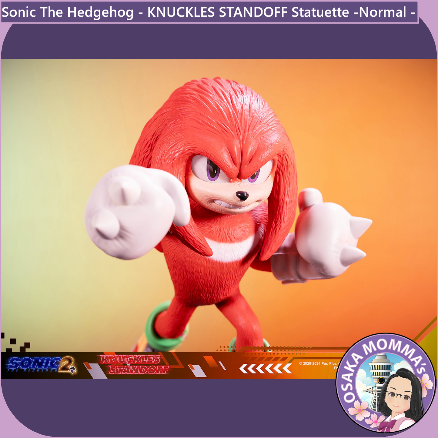 Knuckles STANDOFF Statuette - Normal Edition -