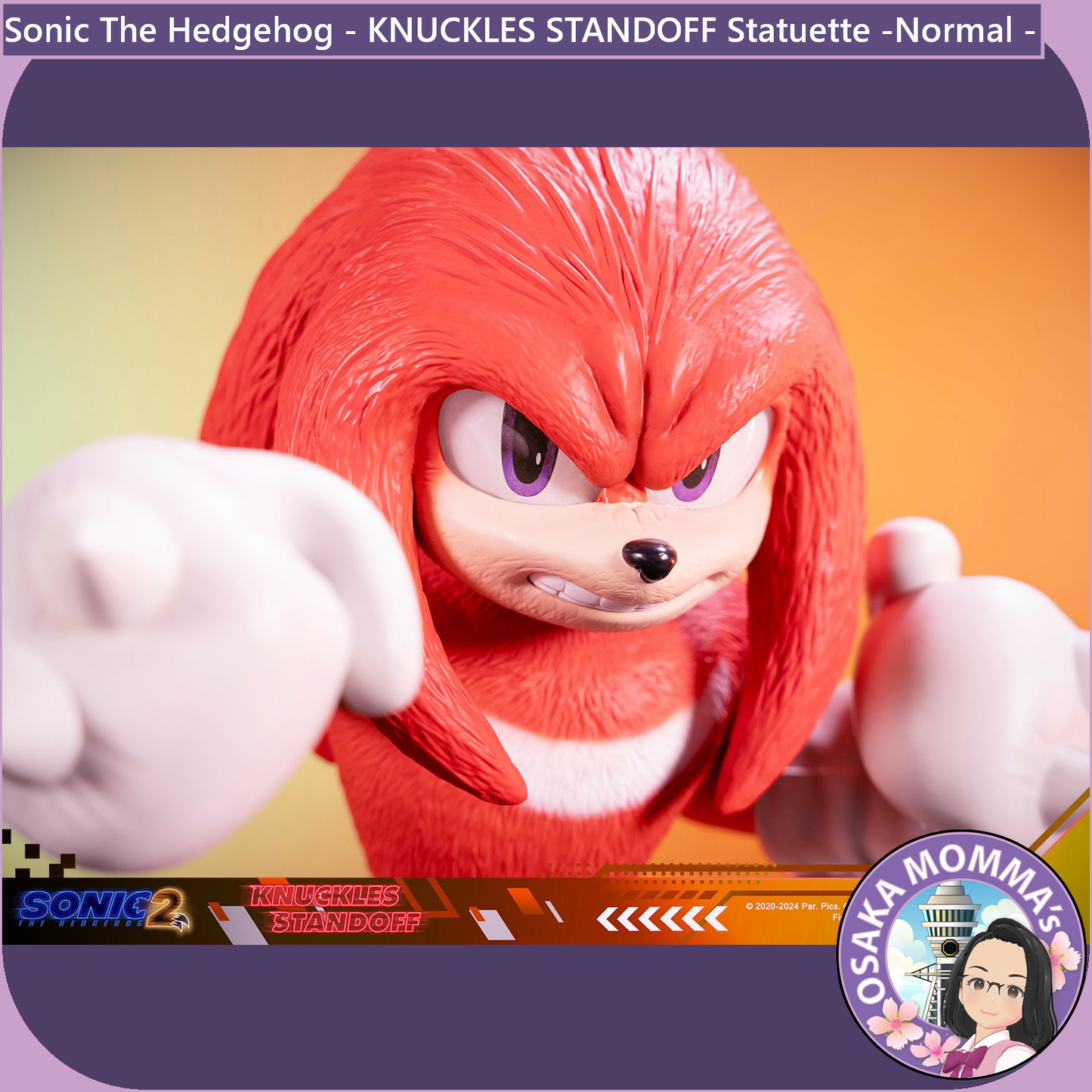 Knuckles STANDOFF Statuette - Normal Edition -