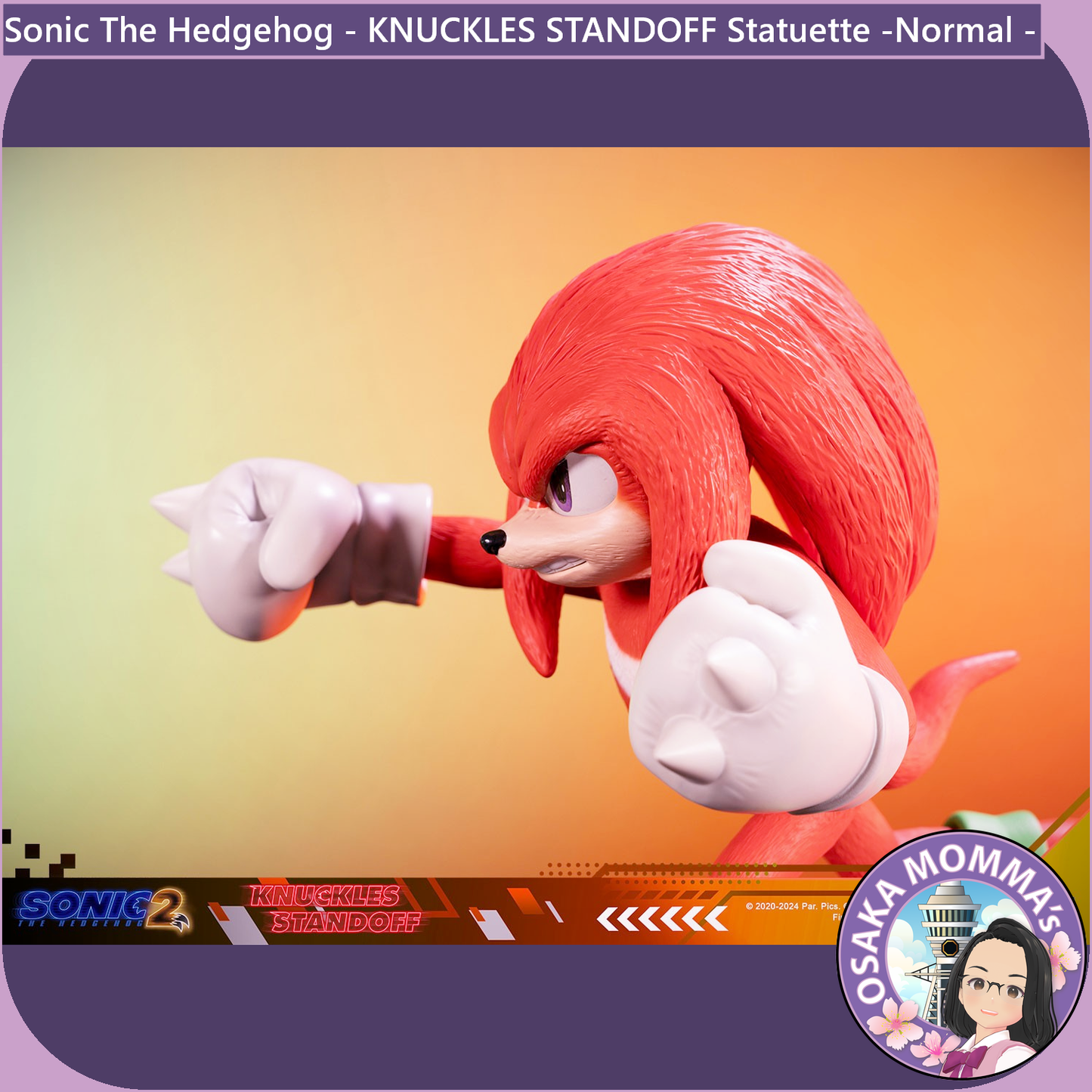 Knuckles STANDOFF Statuette - Normal Edition -