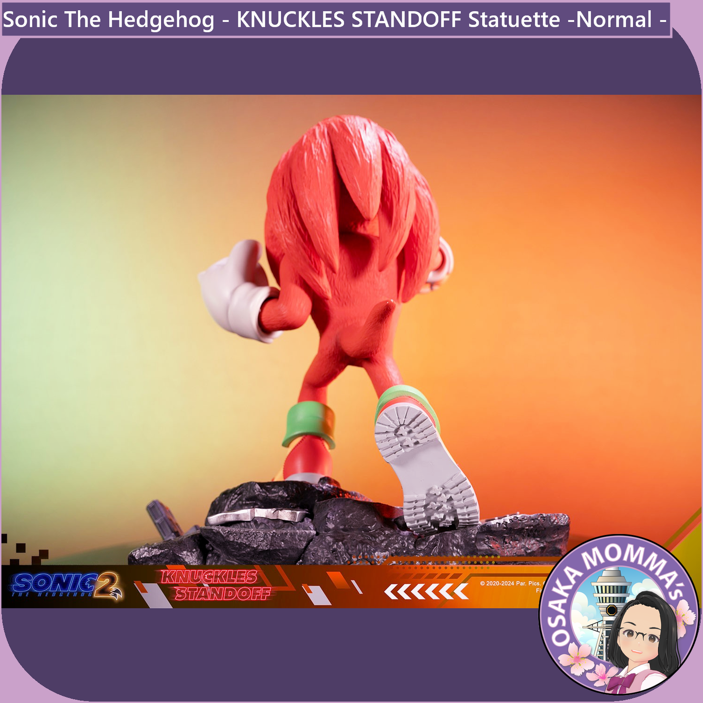 Knuckles STANDOFF Statuette - Normal Edition -