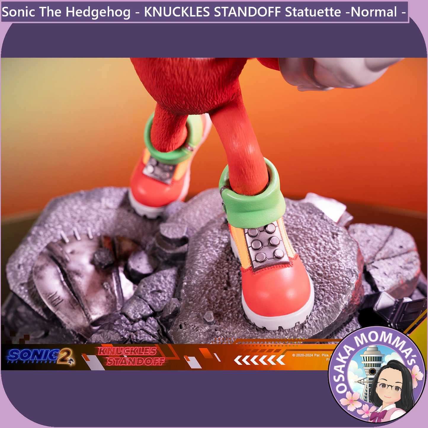 Knuckles STANDOFF Statuette - Normal Edition -