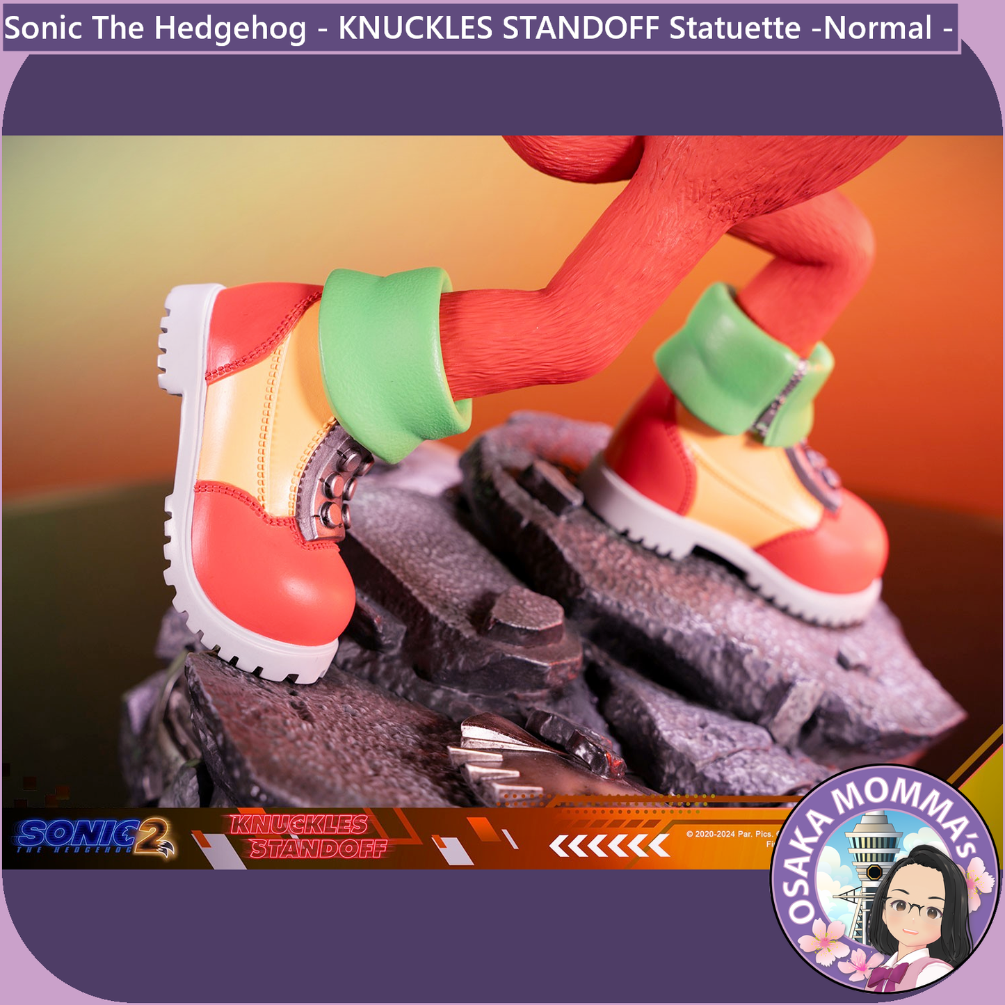 Knuckles STANDOFF Statuette - Normal Edition -