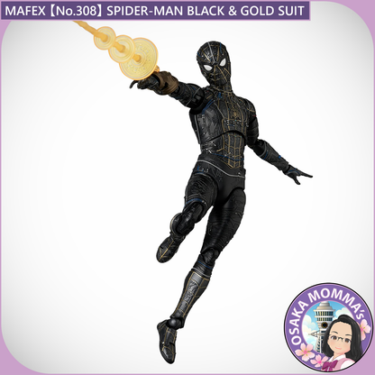 MAFEX No.308 SPIDER-MAN BLACK & GOLD SUIT