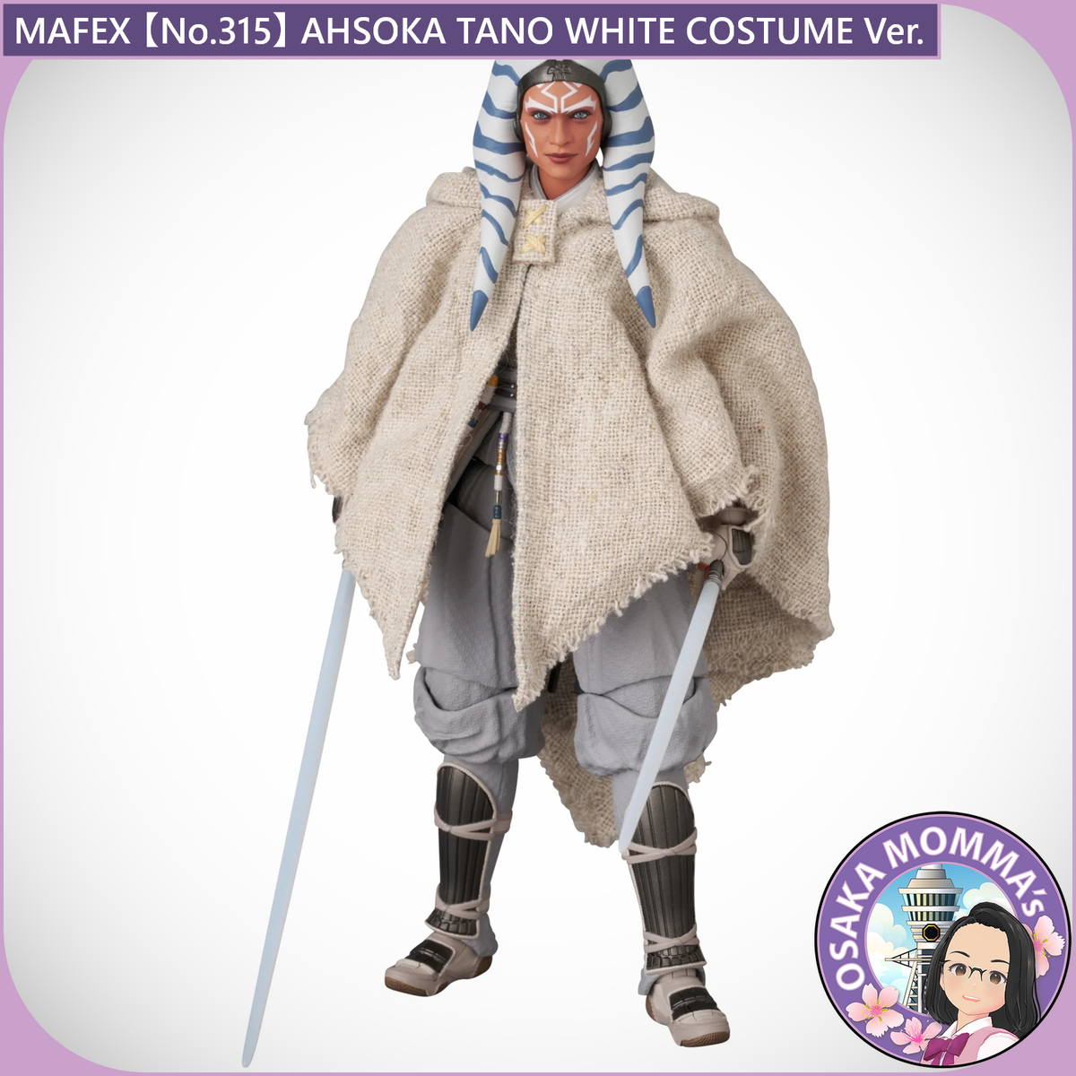 MAFEX No.315 AHSOKA TANO WHITE COSTUME Ver. -AHSOKA-