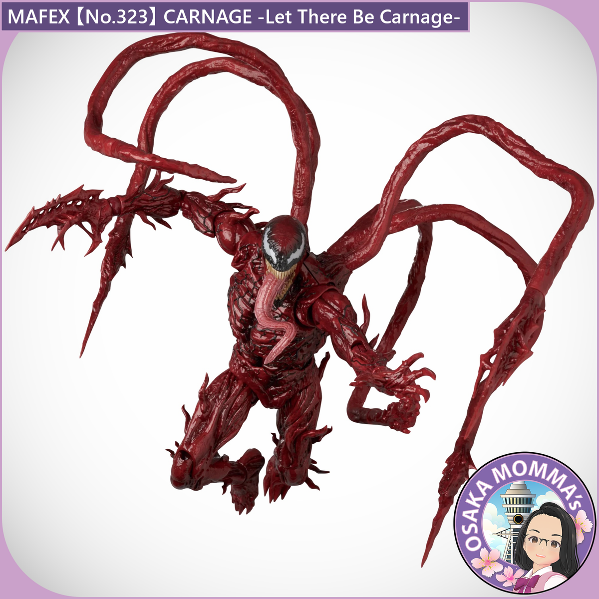 MAFEX No.323 CARNAGE -Let There Be Carnage-
