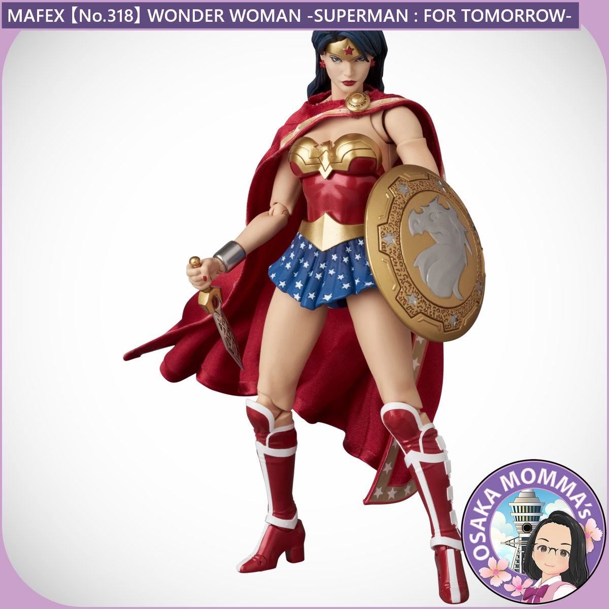 MAFEX No.318 WONDER WOMAN -SUPERMAN - FOR TOMORROW
