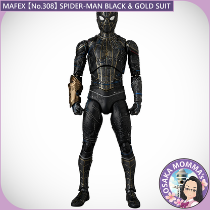 MAFEX No.308 SPIDER-MAN BLACK & GOLD SUIT