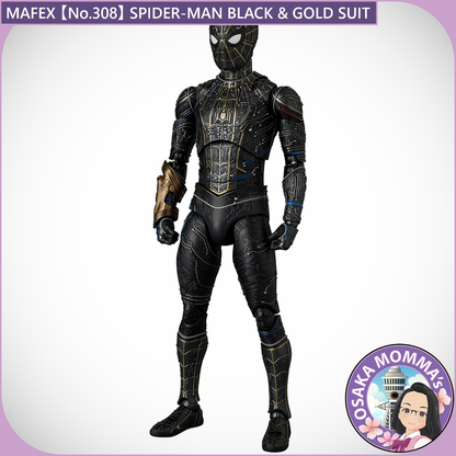 MAFEX No.308 SPIDER-MAN BLACK & GOLD SUIT