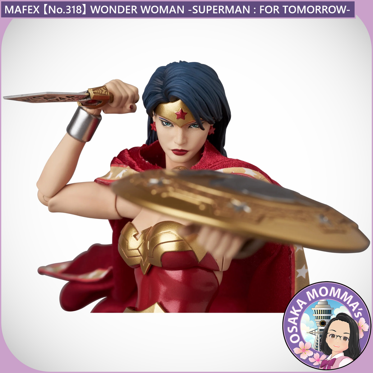 MAFEX No.318 WONDER WOMAN -SUPERMAN - FOR TOMORROW