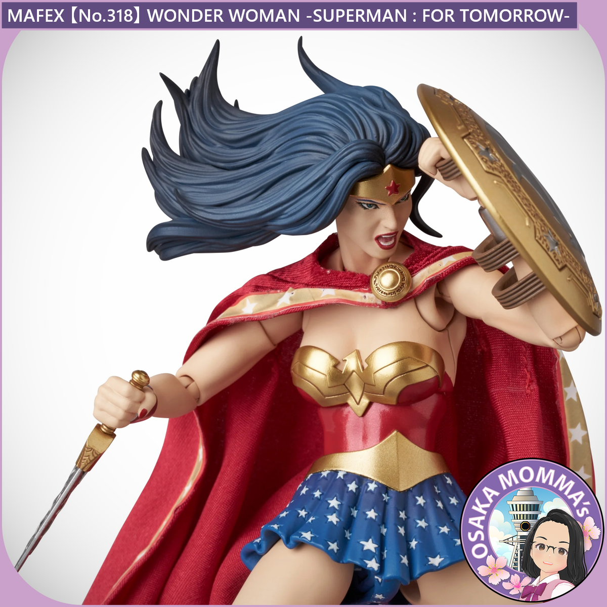 MAFEX No.318 WONDER WOMAN -SUPERMAN - FOR TOMORROW