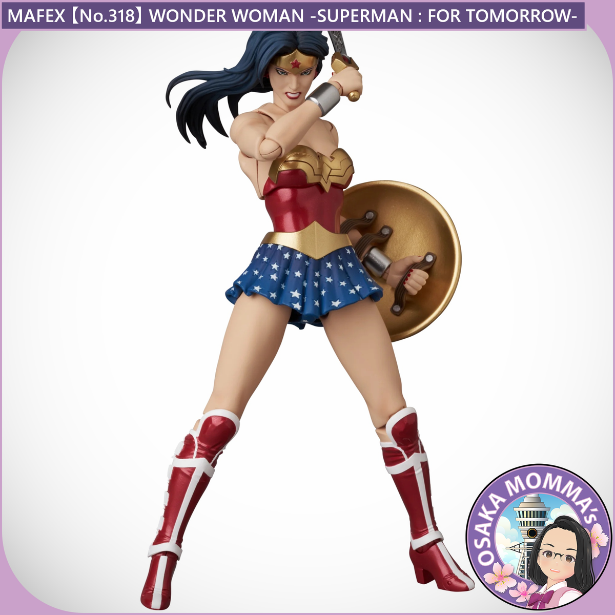 MAFEX No.318 WONDER WOMAN -SUPERMAN - FOR TOMORROW