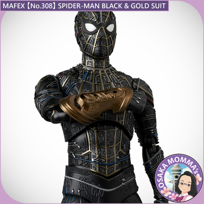 MAFEX No.308 SPIDER-MAN BLACK & GOLD SUIT