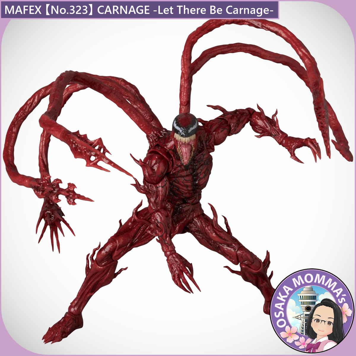 MAFEX No.323 CARNAGE -Let There Be Carnage-