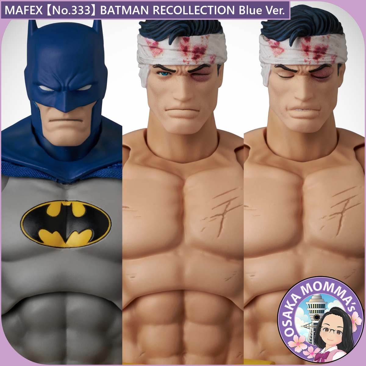 MAFEX No.333 BATMAN RECOLLECTION Blue Ver.