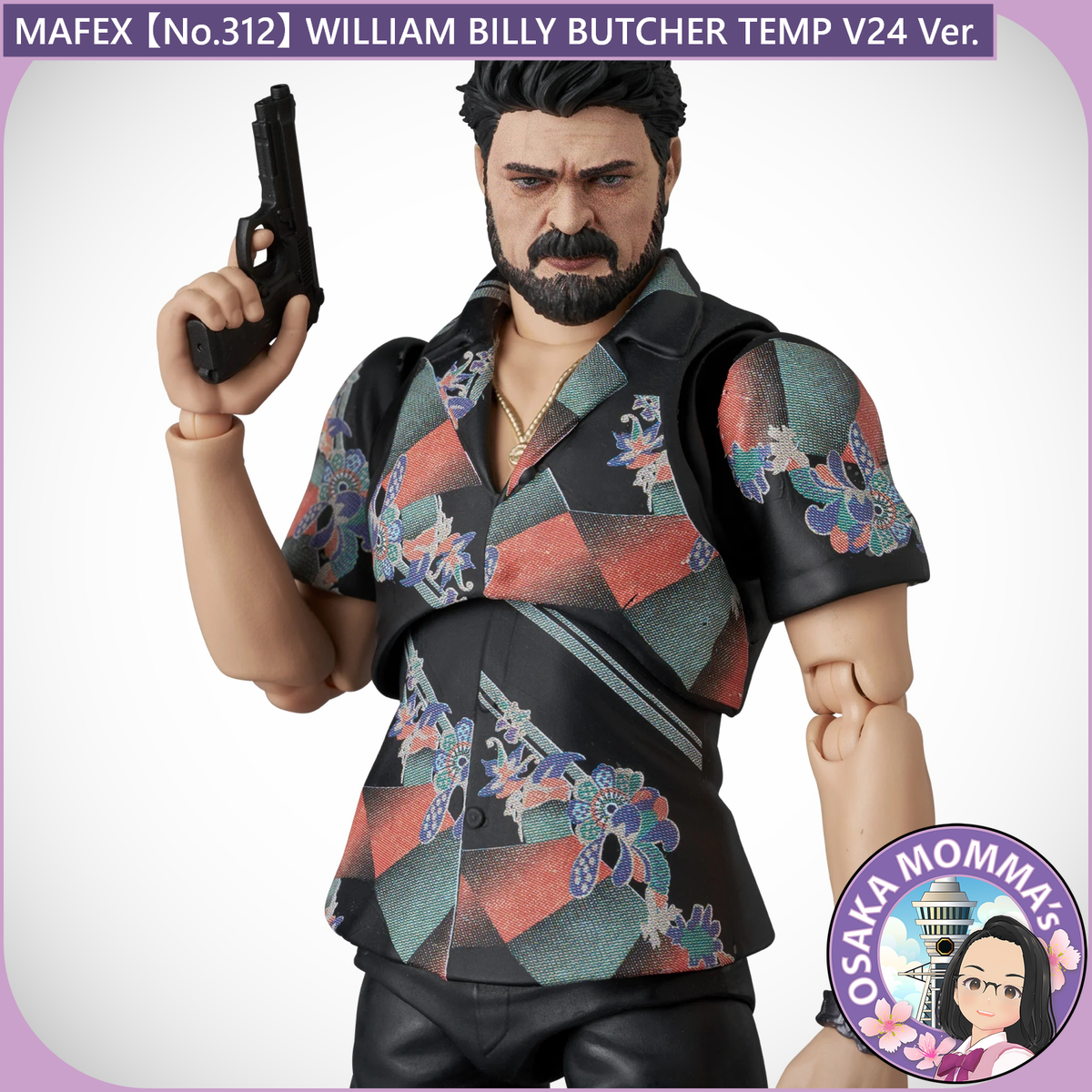 MAFEX No.312 WILLIAM BILLY BUTCHER TEMP V24 Ver.