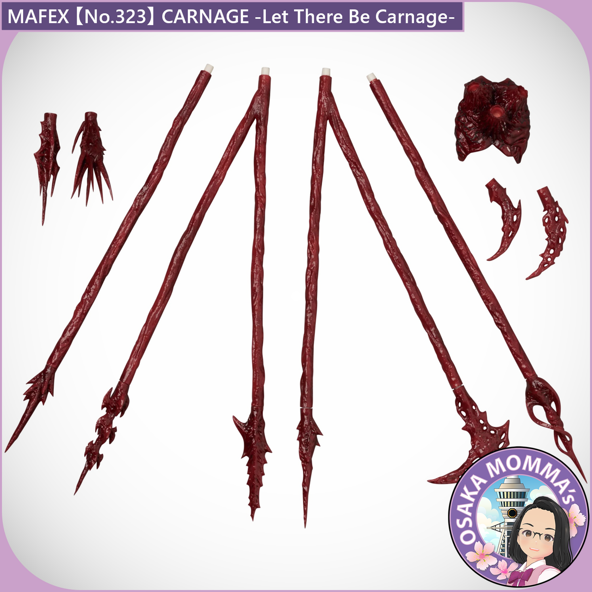 MAFEX No.323 CARNAGE -Let There Be Carnage-
