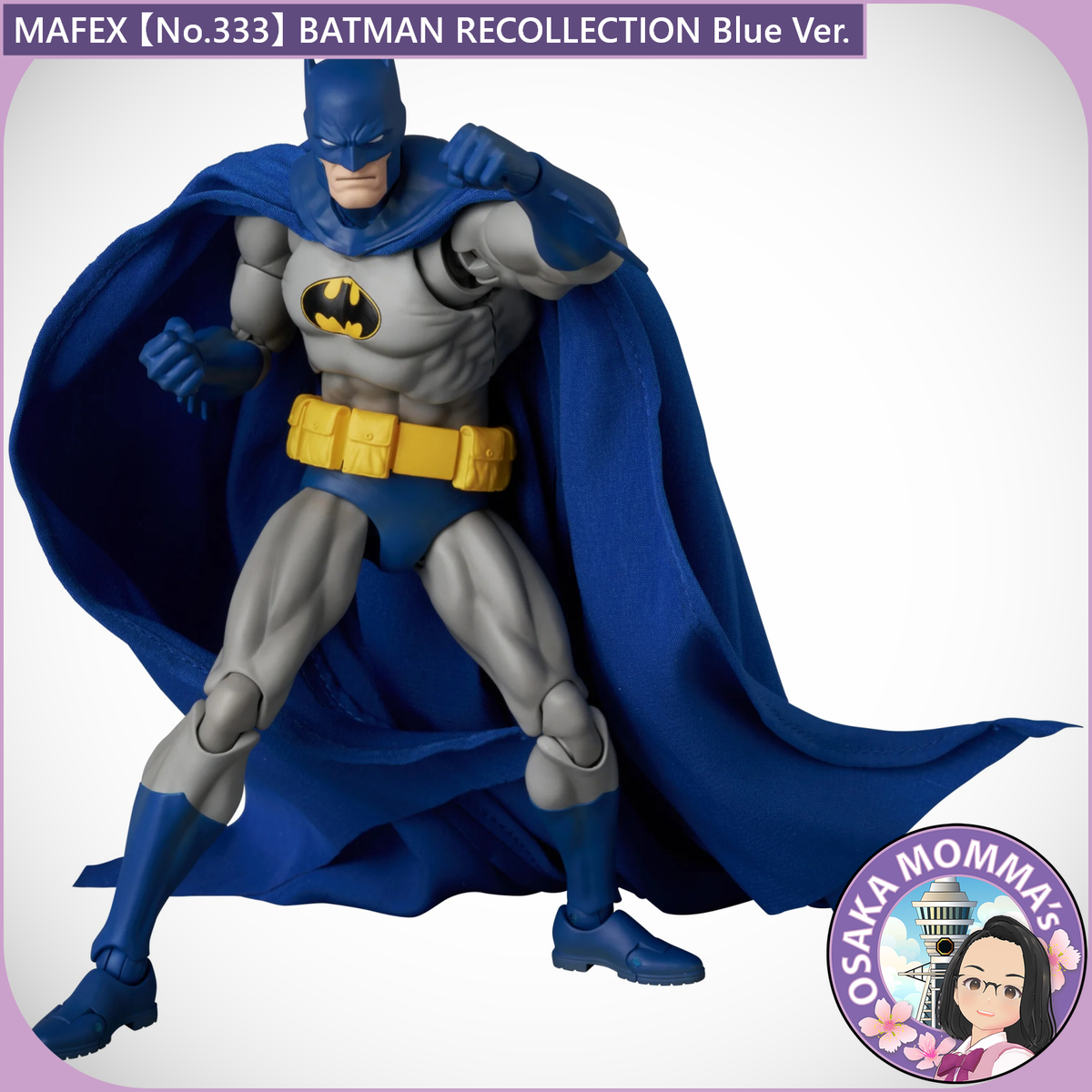 MAFEX No.333 BATMAN RECOLLECTION Blue Ver.