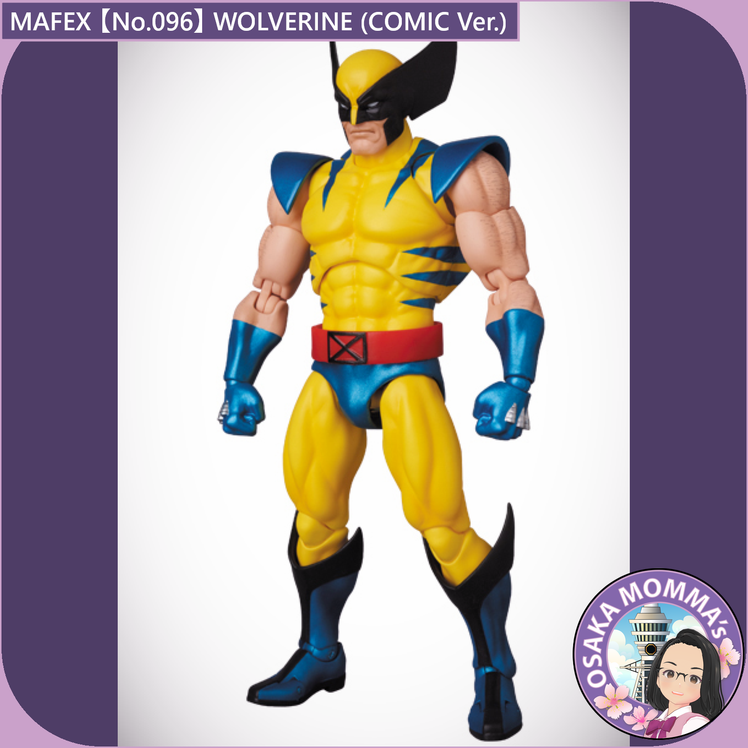 MAFEX 【No.096】WOLVERINE (COMIC Ver.) – Osaka Momma's Japanese Goods MAFEX 【No.096】WOLVERINE (COMIC Ver.) – Osaka Momma's Japanese Goods