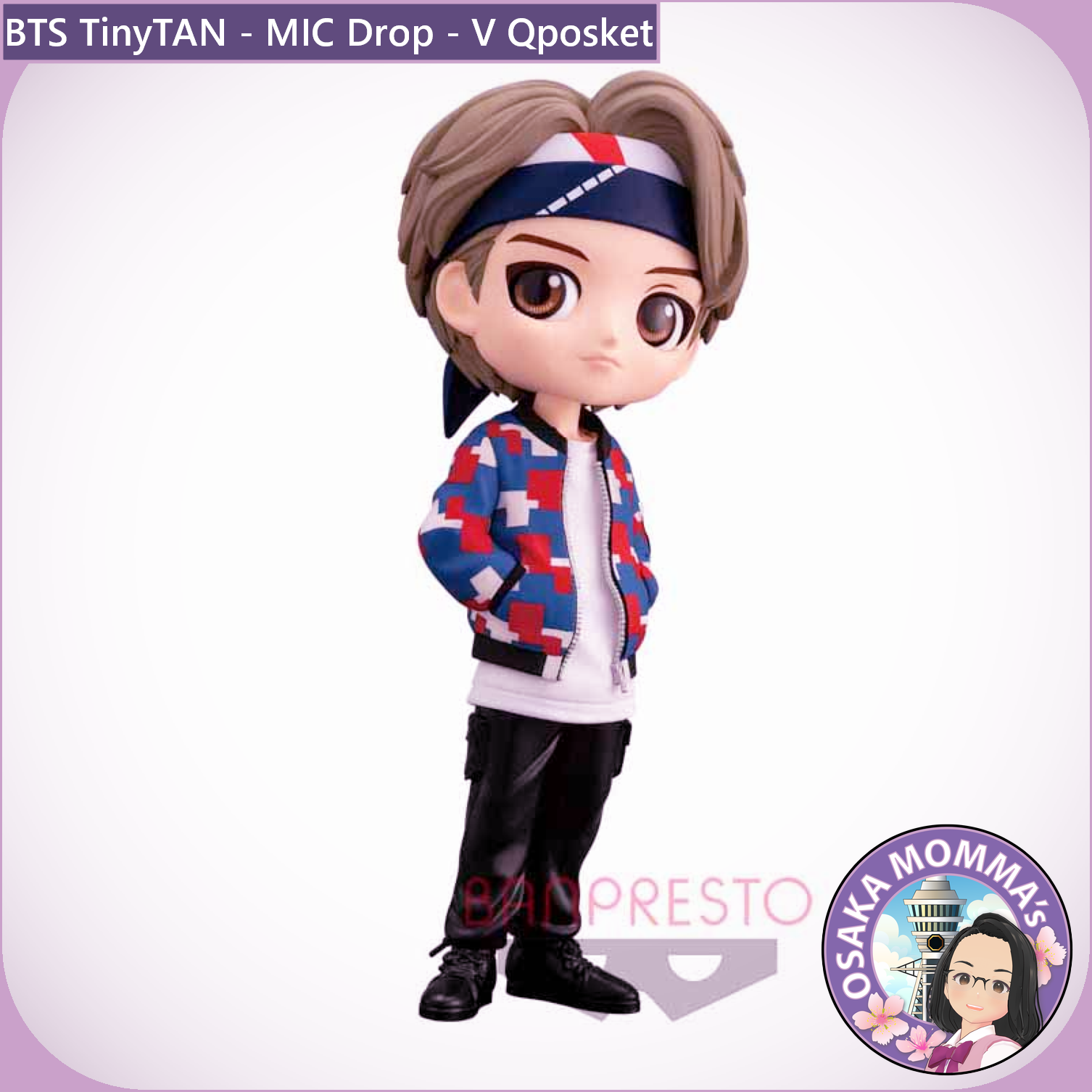 TinyTAN (MIC Drop) V Qposket – Osaka Momma's Japanese Goods TinyTAN (MIC Drop) V Qposket – Osaka Momma's Japanese Goods