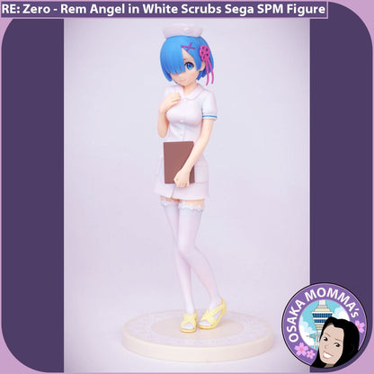 Rem Angel in White Scrubs Sega SPM Figure