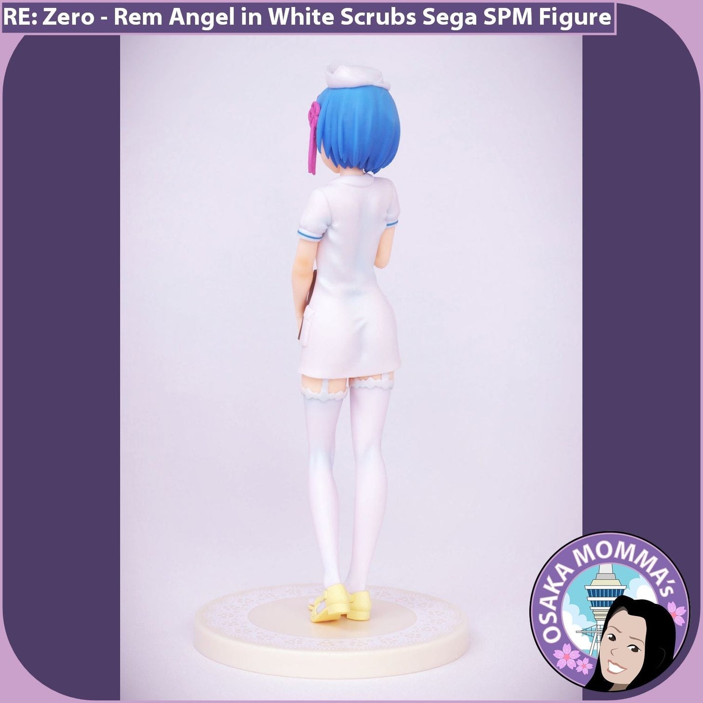 Rem Angel in White Scrubs Sega SPM Figure