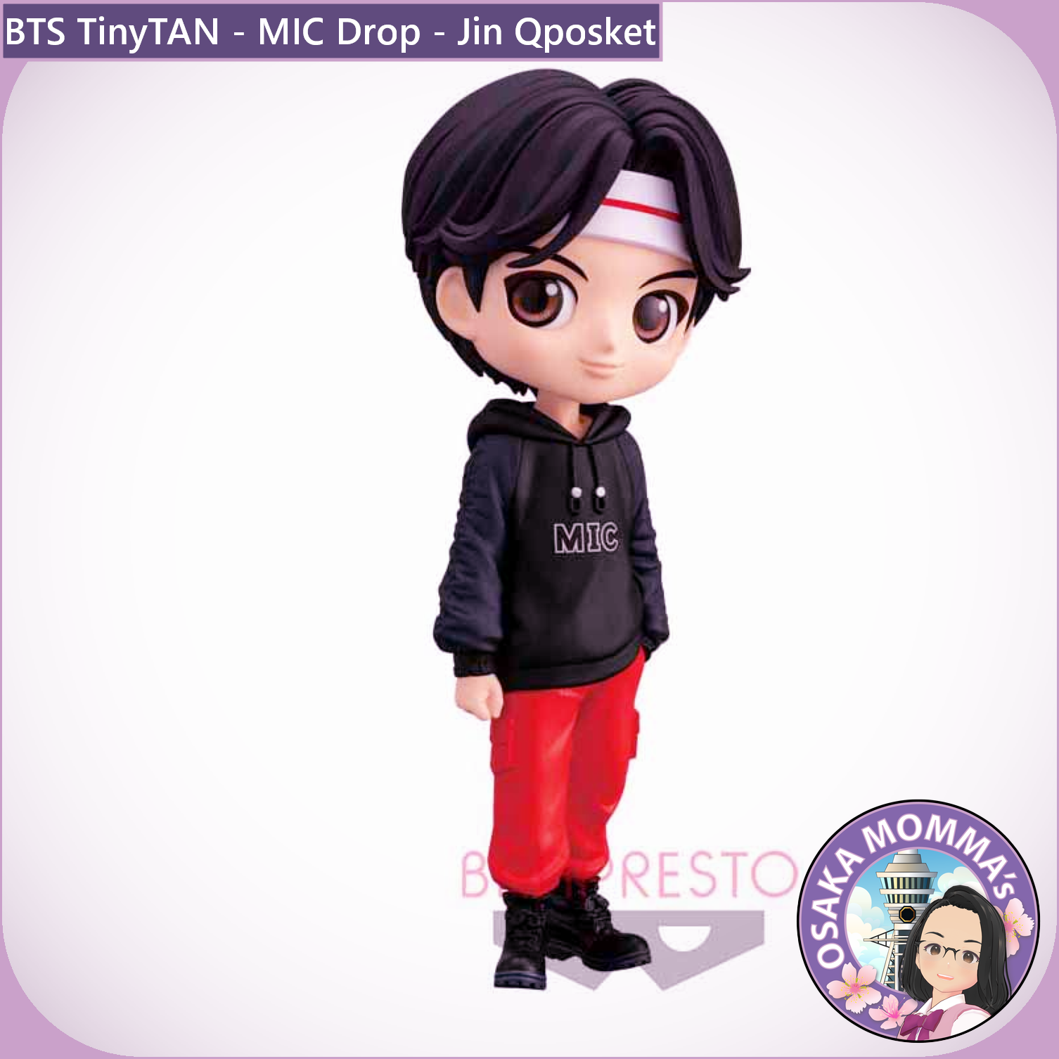 TinyTAN (MIC Drop) Jin Qposket – Osaka Momma's Japanese Goods TinyTAN (MIC Drop) Jin Qposket – Osaka Momma's Japanese Goods