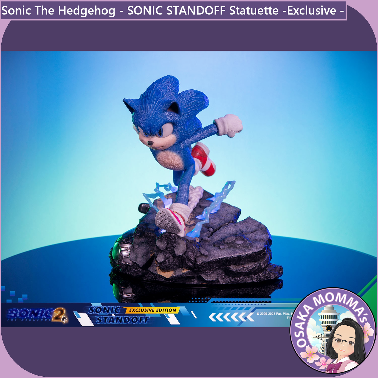 Sonic STANDOFF Statuette - Exclusive Edition -