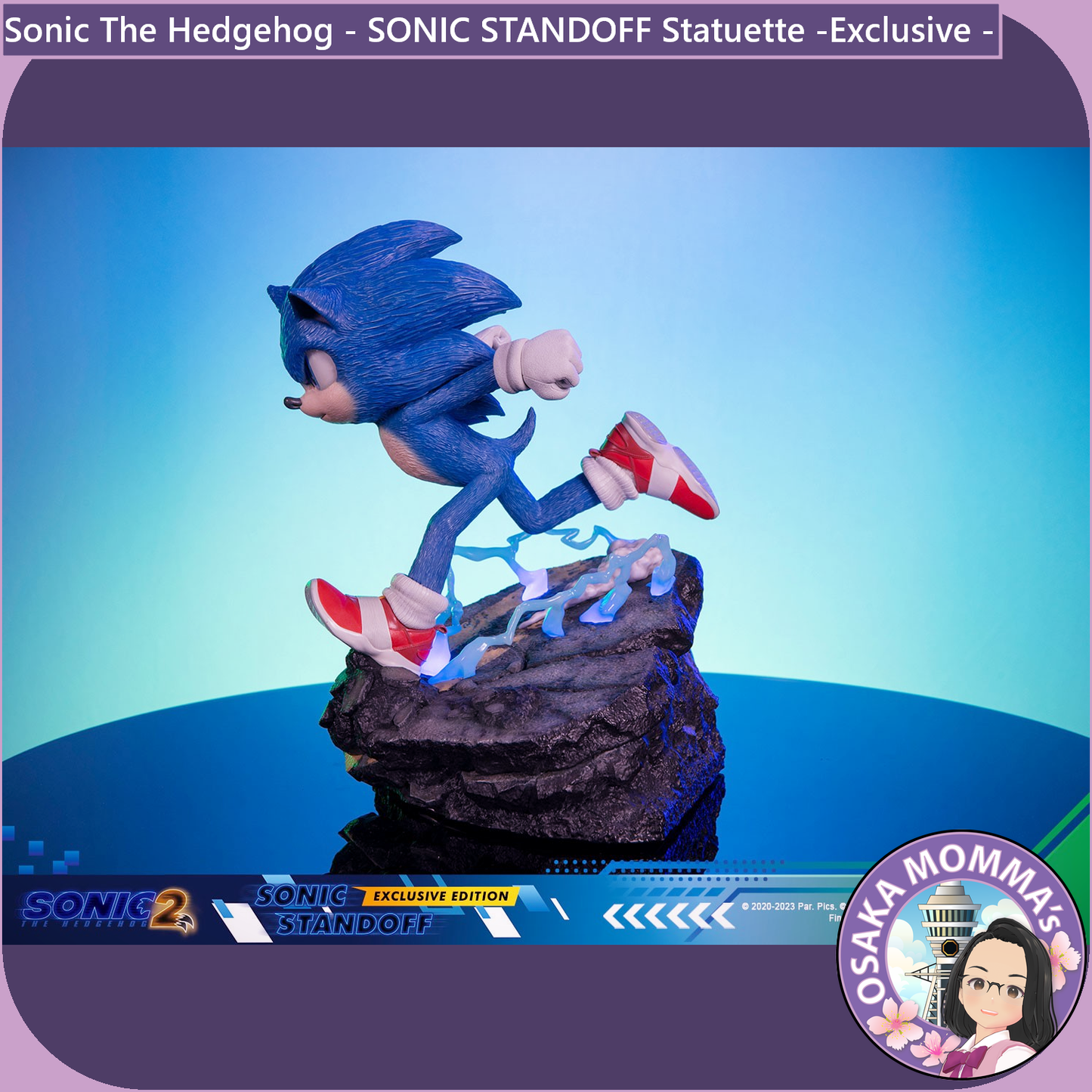 Sonic STANDOFF Statuette - Exclusive Edition -