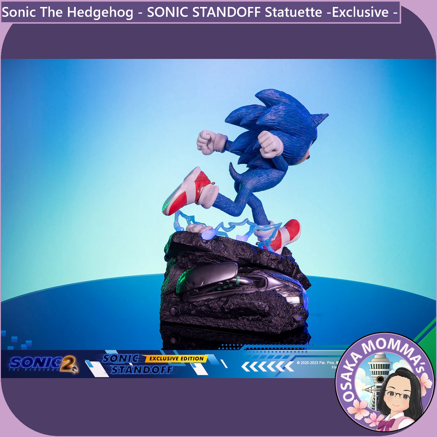 Sonic STANDOFF Statuette - Exclusive Edition -