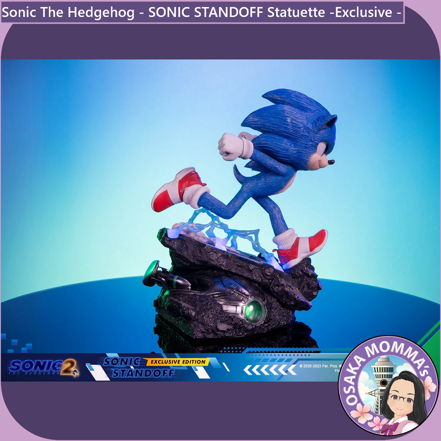 Sonic STANDOFF Statuette - Exclusive Edition -