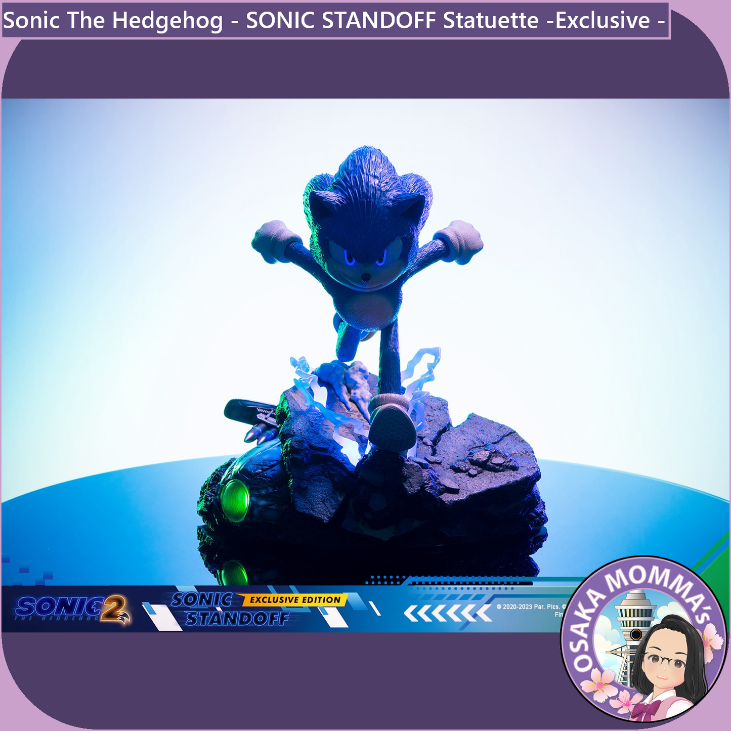 Sonic STANDOFF Statuette - Exclusive Edition -