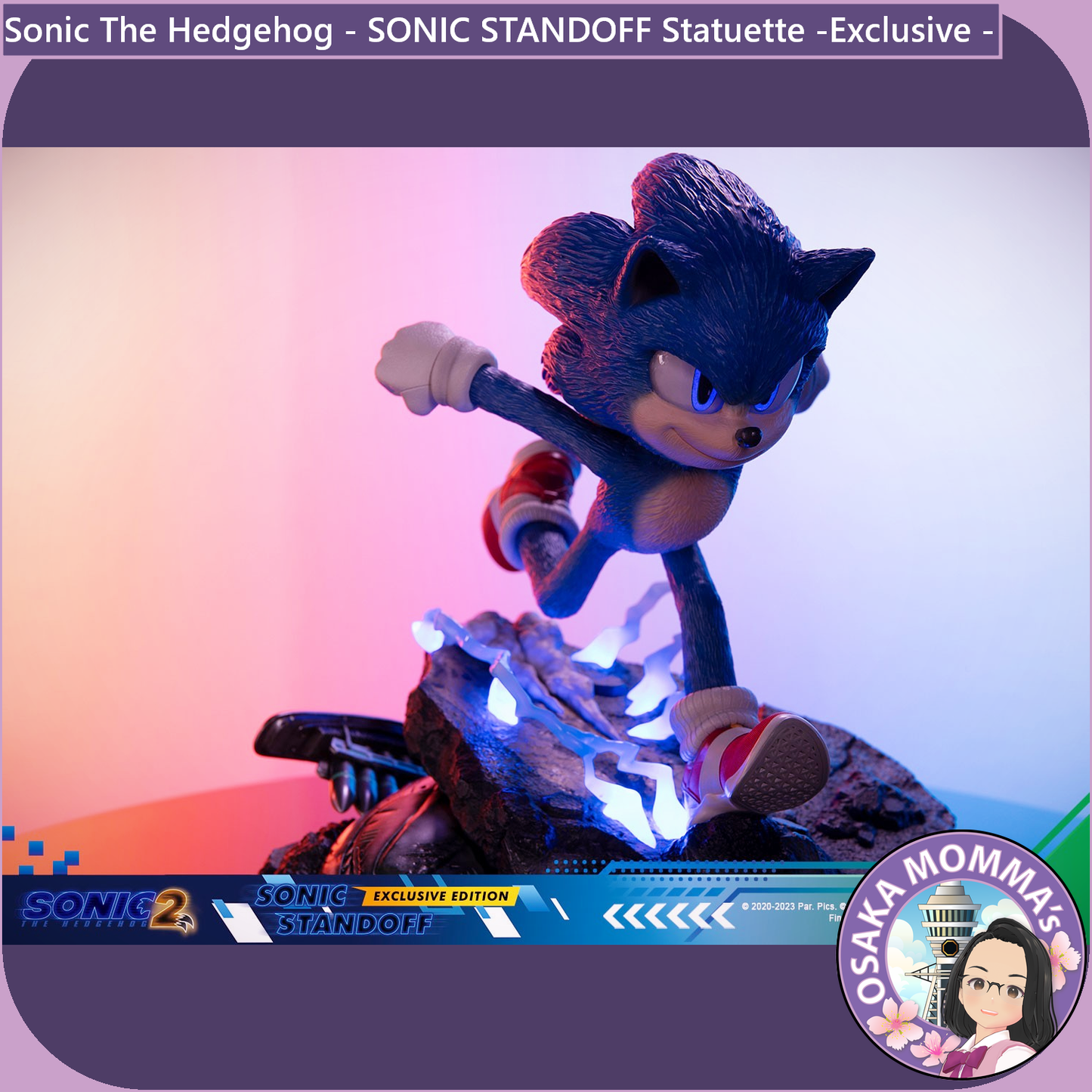 Sonic STANDOFF Statuette - Exclusive Edition -