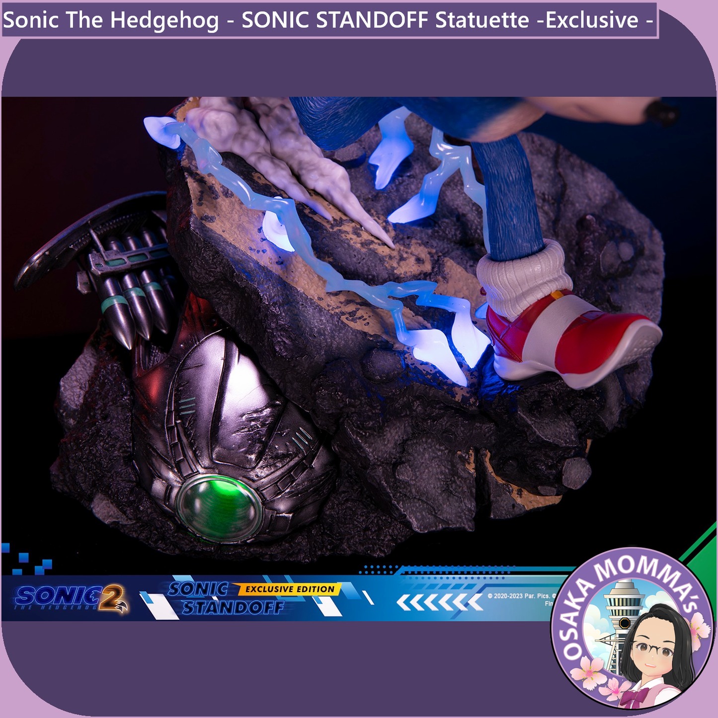 Sonic STANDOFF Statuette - Exclusive Edition -