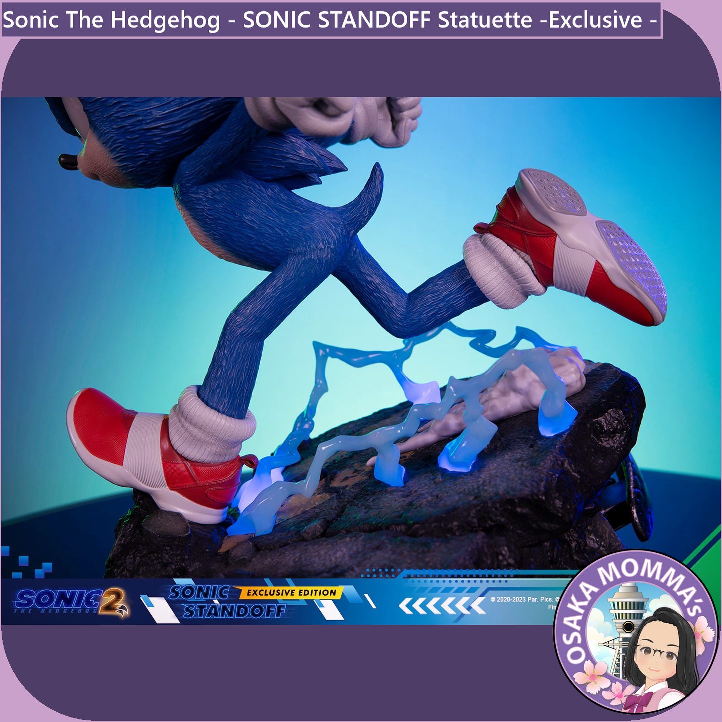 Sonic STANDOFF Statuette - Exclusive Edition -