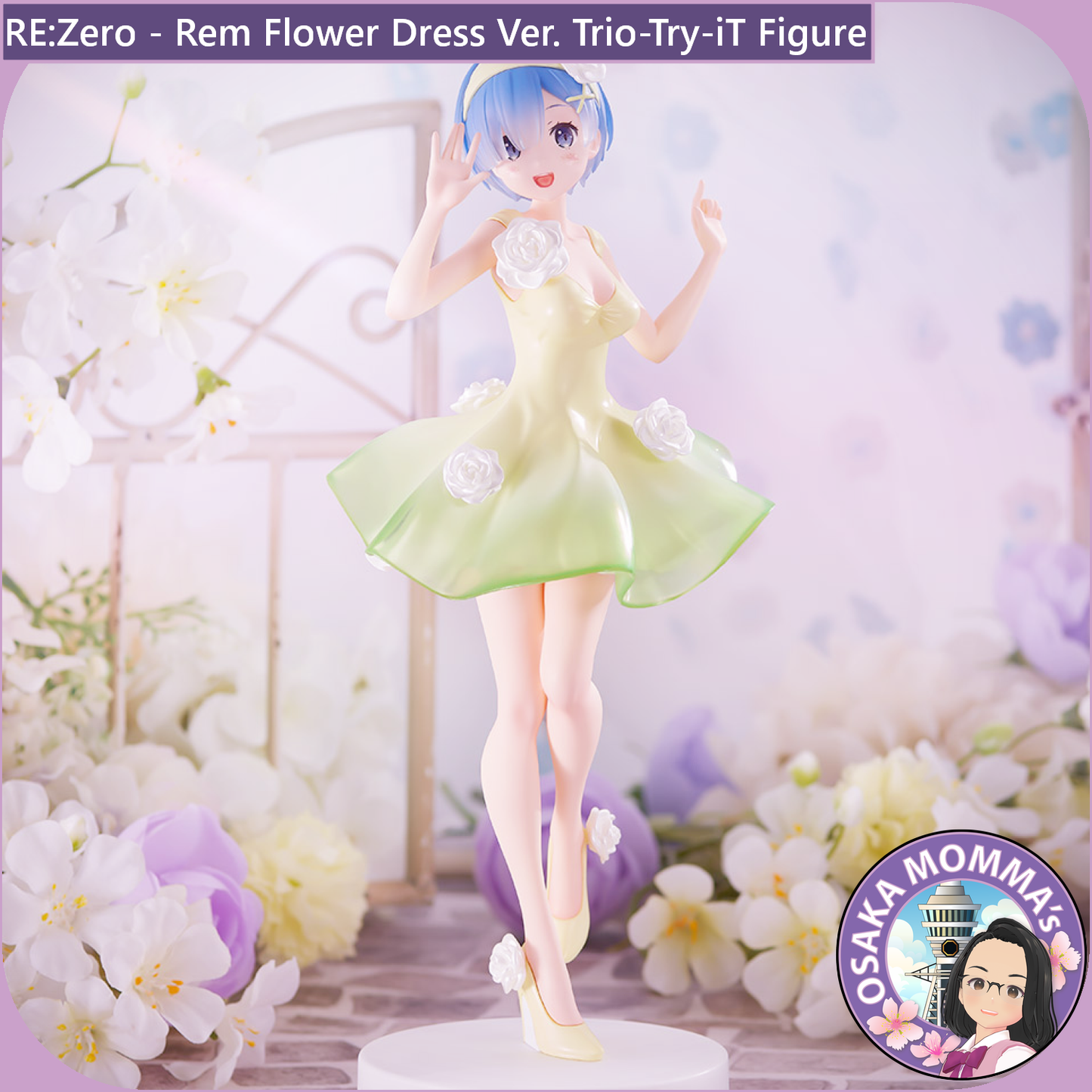 Rem Flower Dress Ver. Trio-Try-iT Figure