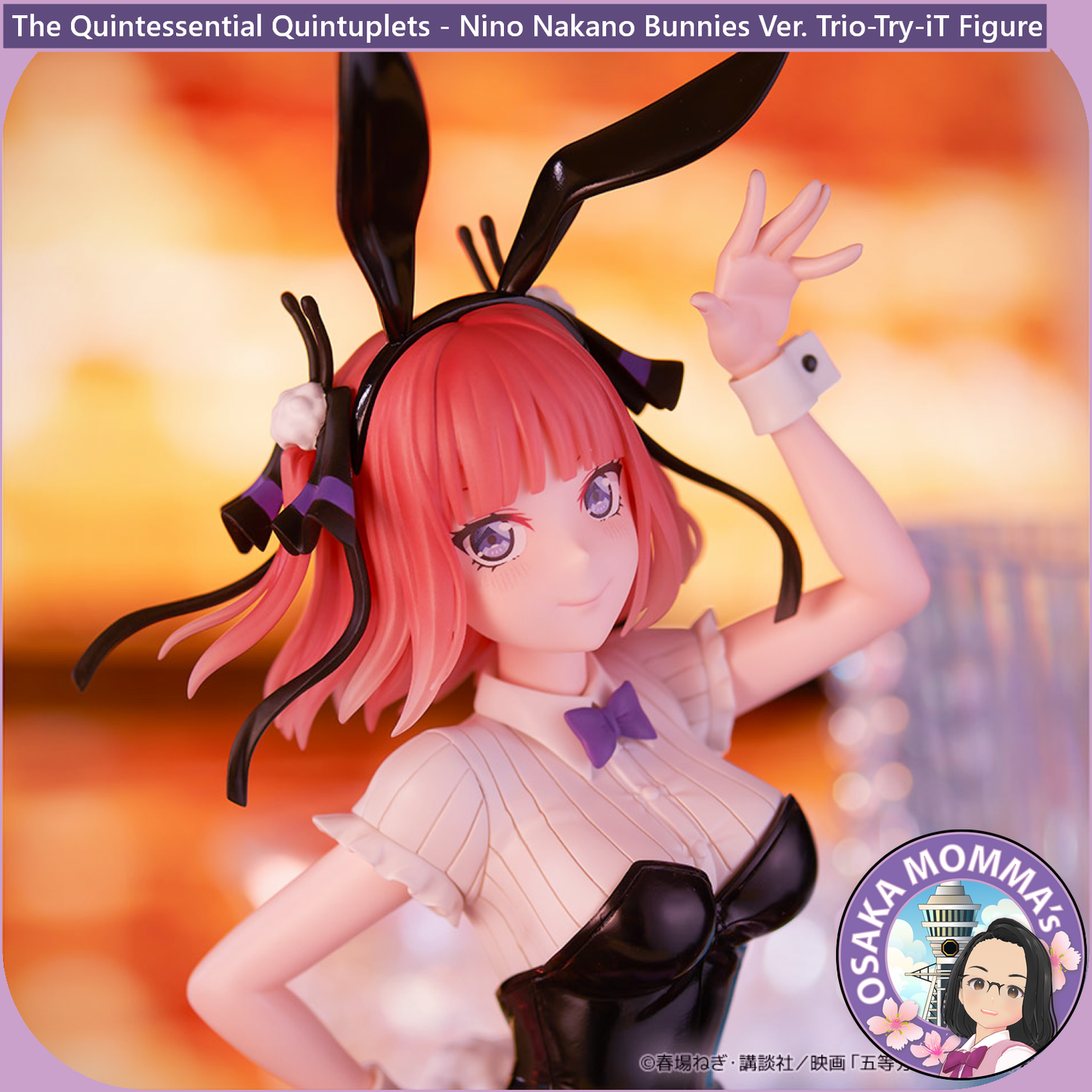 The Quintessential Quintuplets - Nino Nakano Bunnies Ver. Trio-Try-iT Figure