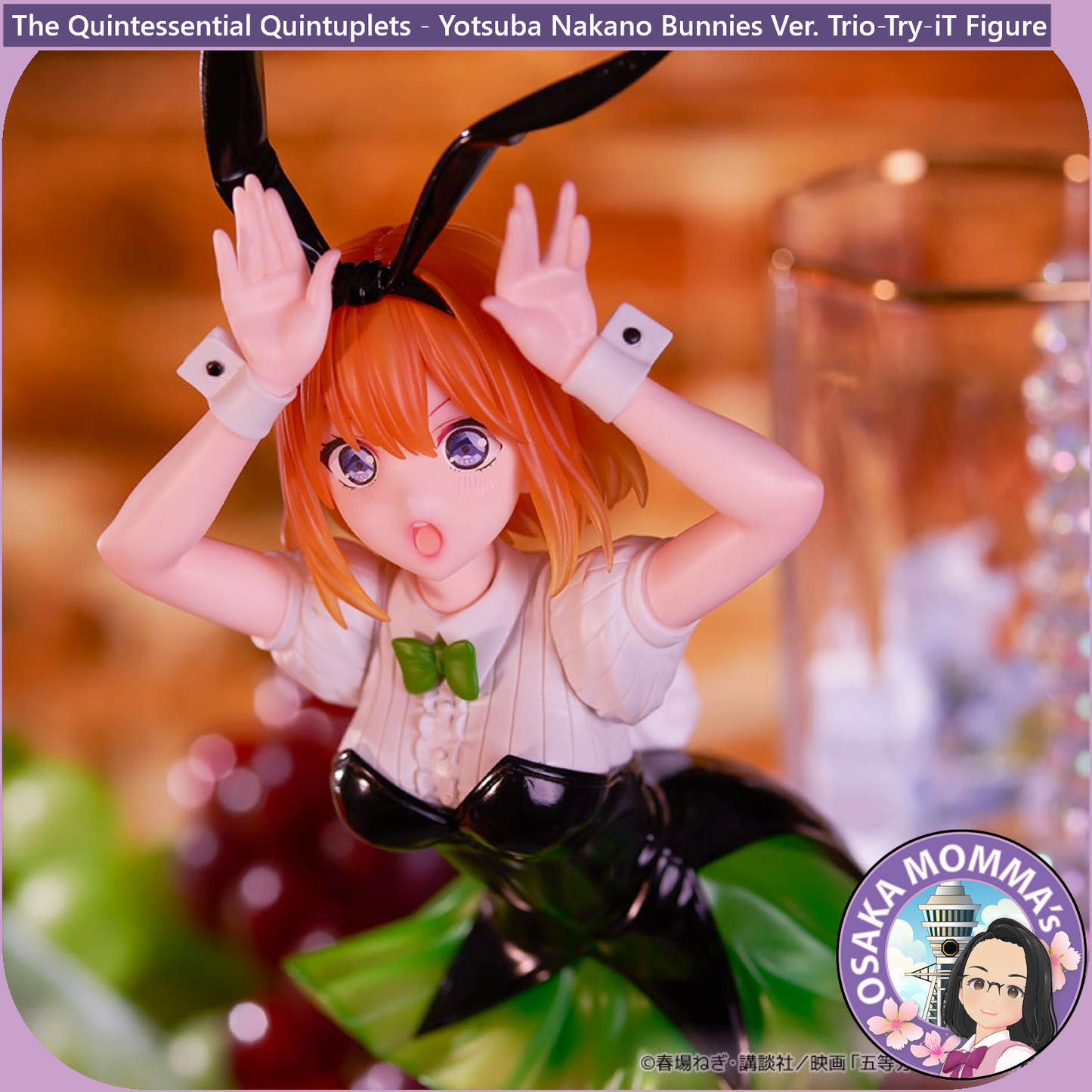 The Quintessential Quintuplets - Yotsuba Nakano Bunnies Ver. Trio-Try-iT Figure