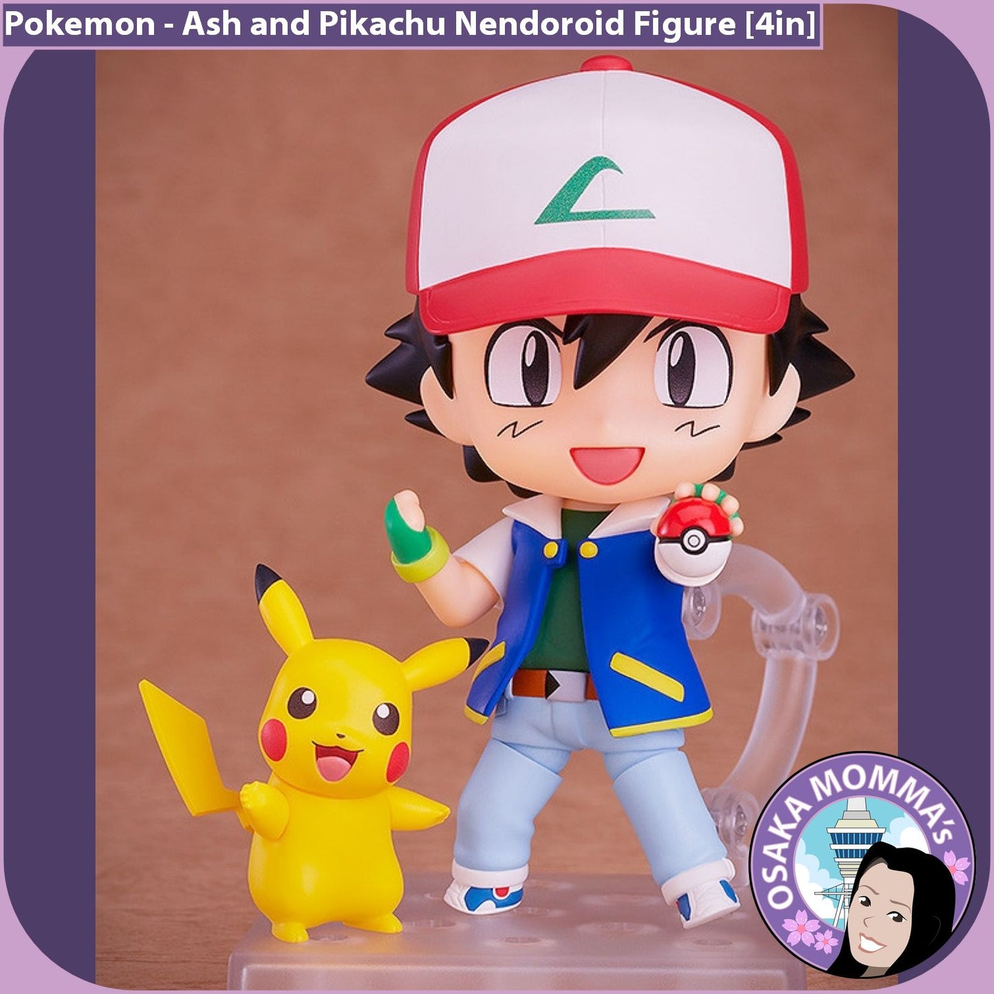 Ash and Pikachu Nendoroid 800