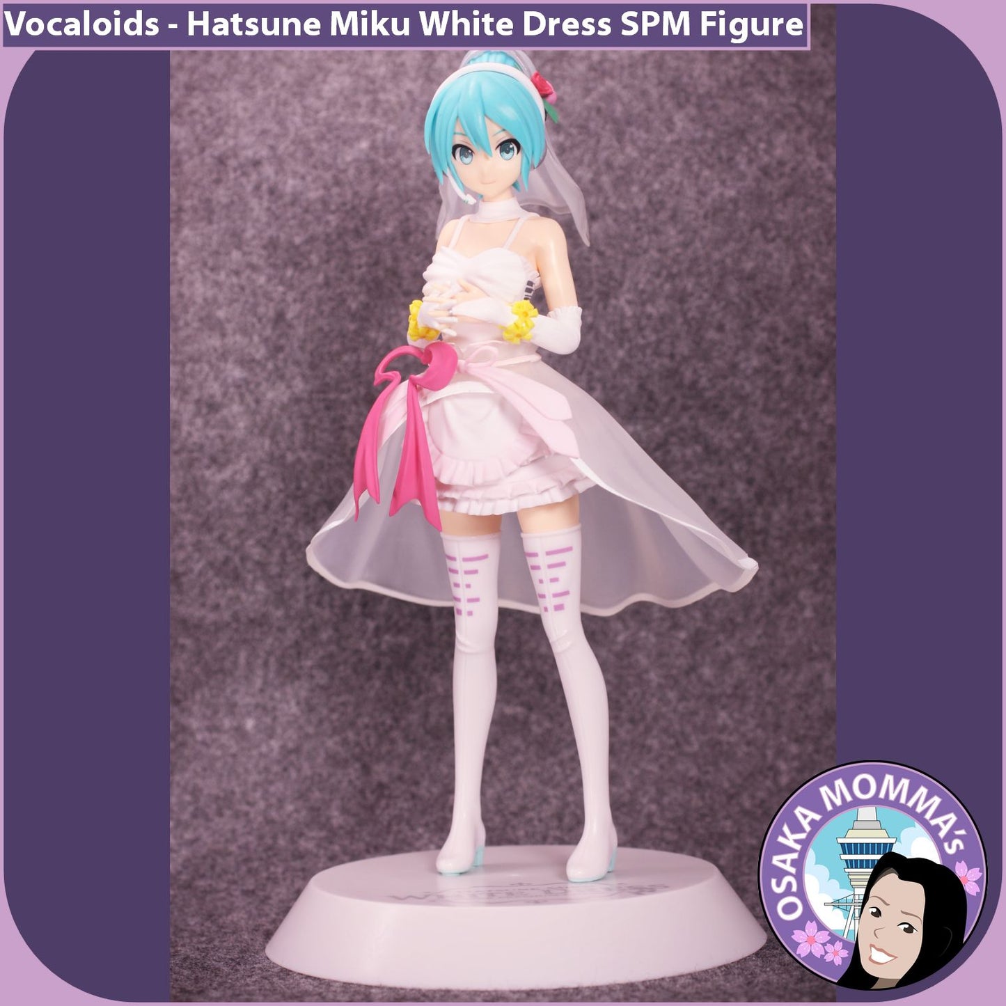 Hatsune Miku White Dress SPM Figure