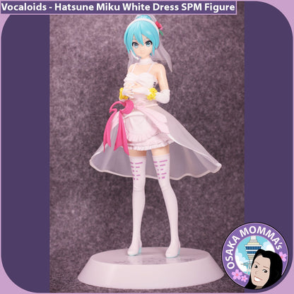 Hatsune Miku White Dress SPM Figure