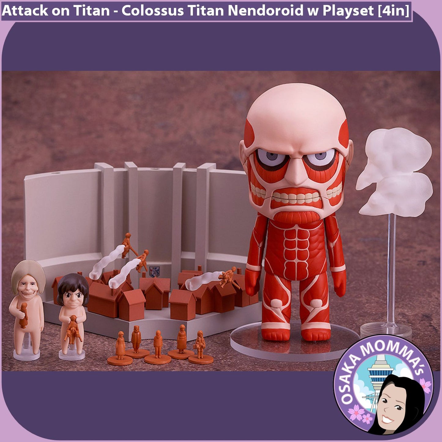 Colossus Titan with Wall Maria Playset Nendoroid 360