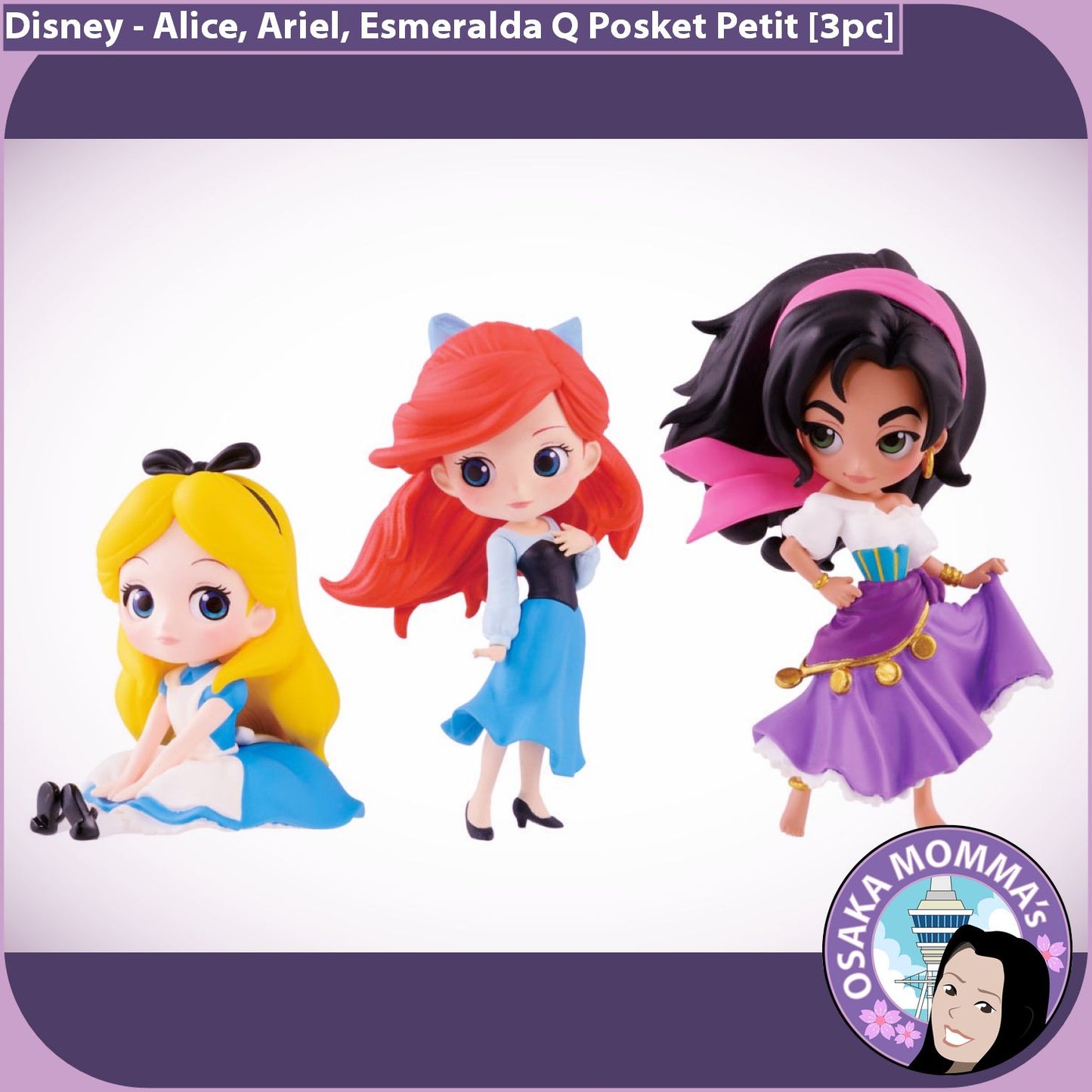 Qposket Petit - Alice・Ariel・Esmeralda